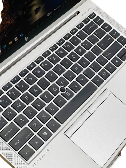 کیبورد جزیرهای و نمایشگر باکیفیت لپتاپ HP EliteBook 845 G7 – مناسب تایپ راحت و طراحی حرفهای