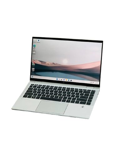 لپتاپ HP EliteBook 1040 G7 X360 با پردازنده Core i7، نمایشگر لمسی چرخشی و طراحی حرفهای – مناسب برای مدیران و مهندسان