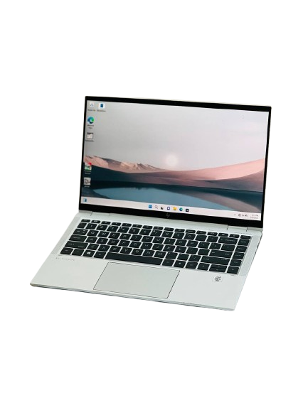 لپتاپ HP EliteBook 1040 G7 X360 با پردازنده Core i7، نمایشگر لمسی چرخشی و طراحی حرفهای – مناسب برای مدیران و مهندسان