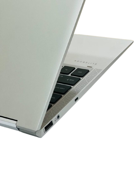 پورتهای متنوع HP EliteBook 1040 G7 شامل Thunderbolt 3، USB-C، HDMI و جک هدفون – مناسب برای کاربران حرفهای