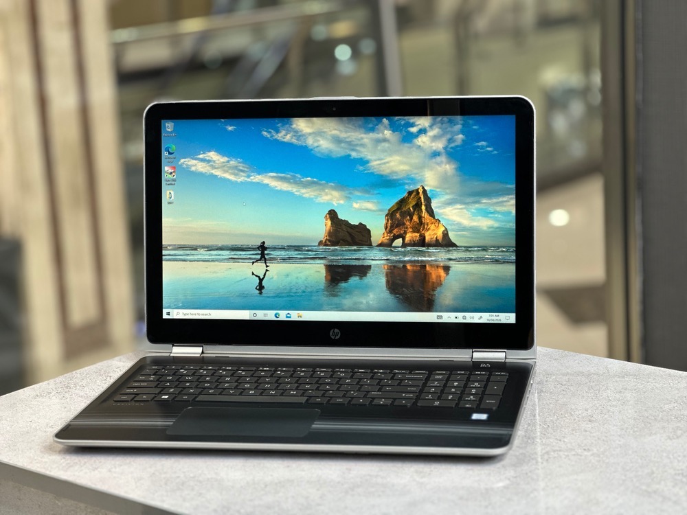 لپتاپ HP pavilion 15 i5-7200U 8gb ddr4 1tb ssd Intel HD 15'6 inch FHD touch x360