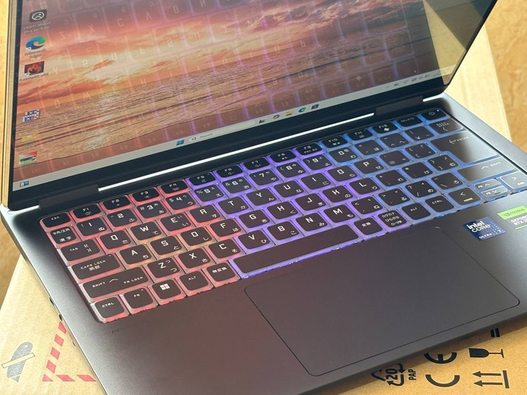 لپتاپ HP omen transcend 14 ultra7-155H 16gb ddr5 1Tb ssd 8gb-rtx 4060 14'1 inch 2k