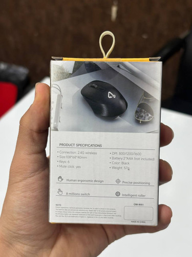 موس دنگل و بولوتوث با کیفیت و راحت از برند ONE MAX مدل OM-W41