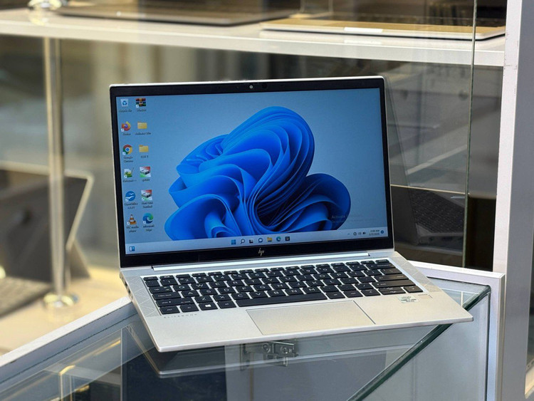 لپتاپ HP elite book 830 G7 i5-10210U 8gb ddr4 256gb ssd Intel UHD 13'6 inch FHD x360 touch