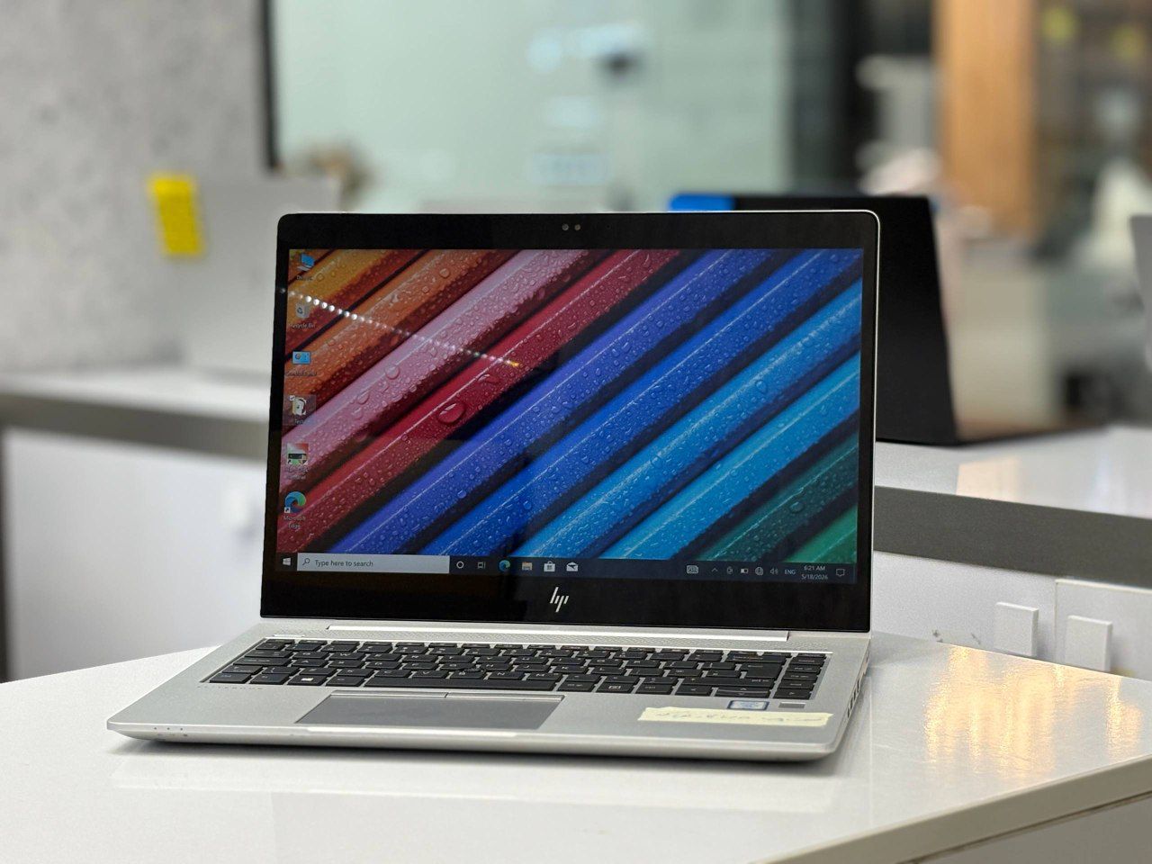 لپتاپ Hp elite book 840 G5 i5-8350U 8gb ddr4 256gb ssd intel UHD 13'5 inch FHD