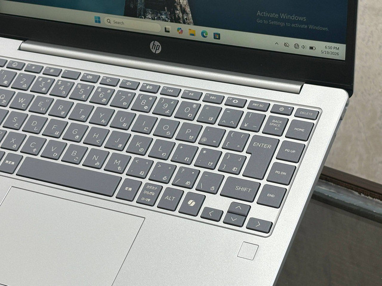 لپتاپ HP LAPTOP 14 Ryzen5-7530U 8gb ddr5 256gb ssd AMD 512 14'1 inch FHD silver