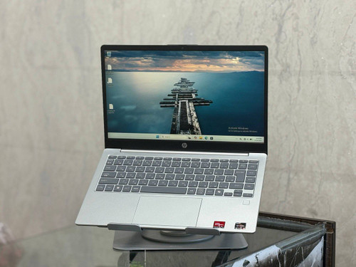 لپتاپ HP LAPTOP 14 Ryzen5-7530U 8gb ddr5 256gb ssd AMD 512 14'1 inch FHD silver