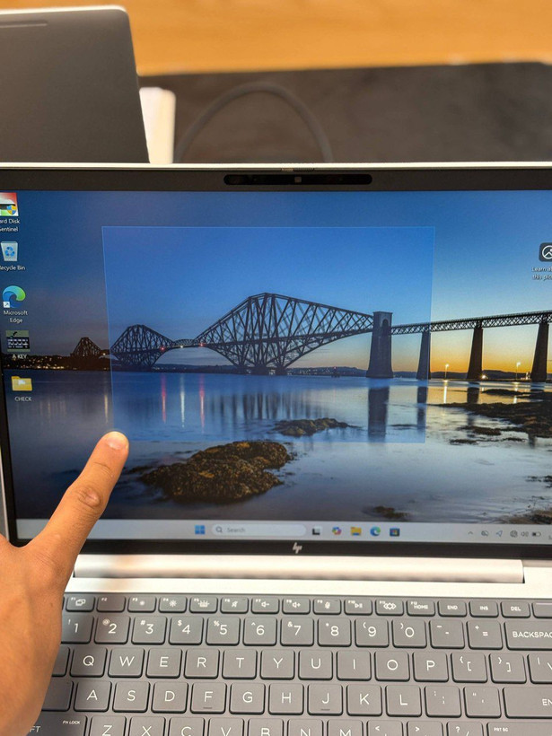 لپتاپ HP elite book 8 14 G1 A ultra7-255U 16gb ddr4 512gb ssd Intel +NPU 14'1 inch FHD touch