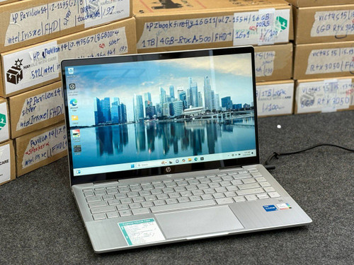 لپتاپ HP PAVILION 14 x360 CORE7-150U 16GB DDR4 512GB SSD Intel UHD 14'1 INCH FHD TOUCH X360