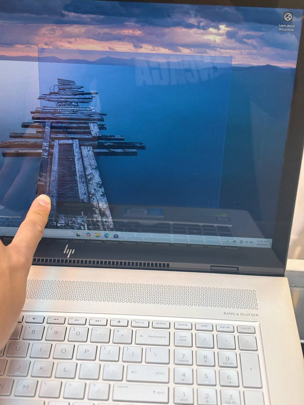 لپتاپ HP ENVY 17 i7-8550U 12gb ddr4 512gb ssd 2gb-MX150 17'3 INCH FHD TOUCH