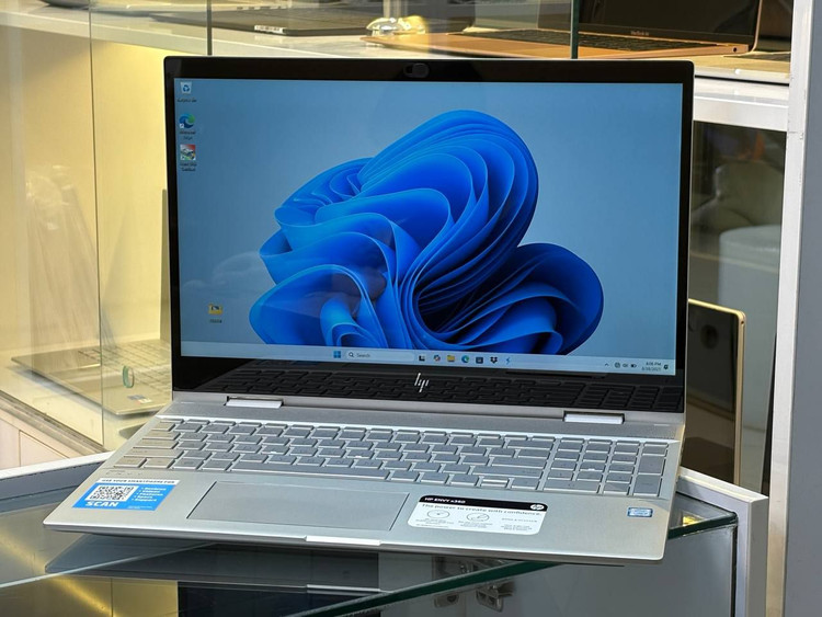 لپتاپ HP ENVY 15 i5-8250U 8GB DDR4 256GB SSD Intel UHD 15'6 INCH FHD TOUCH x360