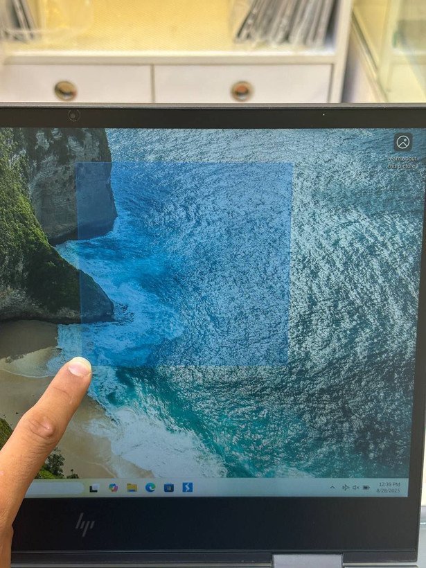 لپتاپ HP ENVY 15 RYZEN5-3500U 8gb ddr4 256gb ssd 2gb-vega8 15'6 inch FHD X360 TOUCH
