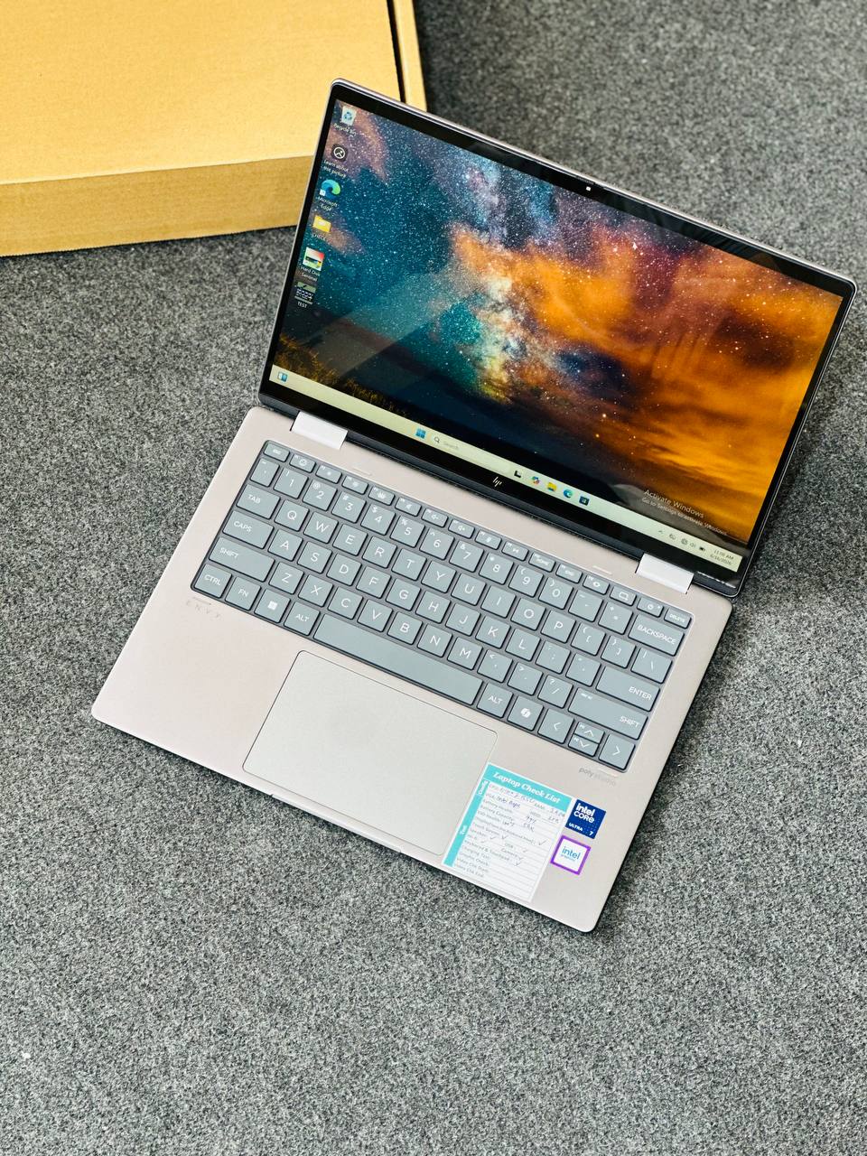 لپتاپ HP ENVY 14 ULTRA7-155U 16GB DDR5 512GB SSD INTEL AL+ NPU 14'1 INCH FHD + X360