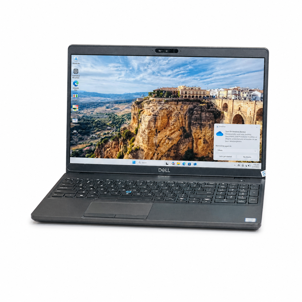 لپ تاپ استوک Dell Precision 3541 با پردازنده Core i7-9850H و گرافیک Quadro P620