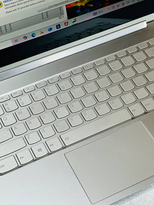 کیبورد لپ تاپ Lenovo Yoga C930 رم 16GB حافظه 512GB SSD