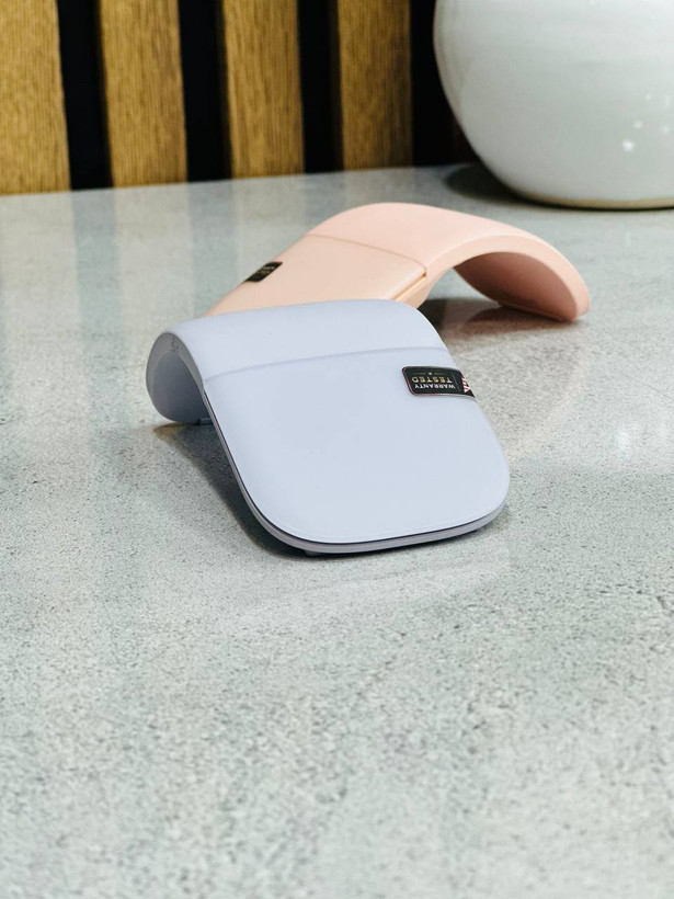 Microsoft Arc Mouse Original رنگ Lilac و Soft Pink