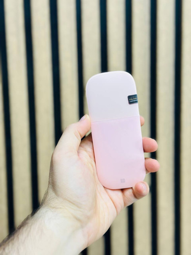 موس بلوتوثی Microsoft Arc Mouse Soft Pink صورتی