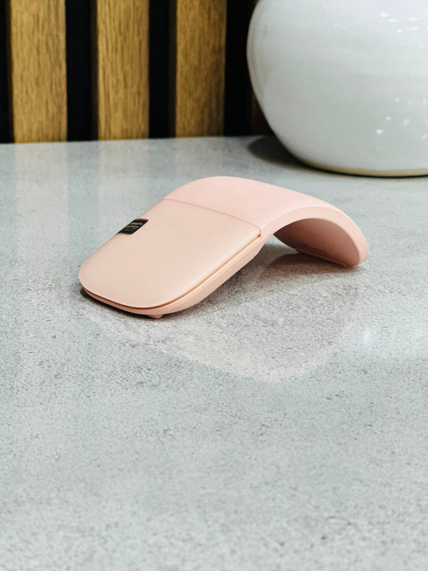موس بلوتوثی Microsoft Arc Mouse Soft Pink صورتی